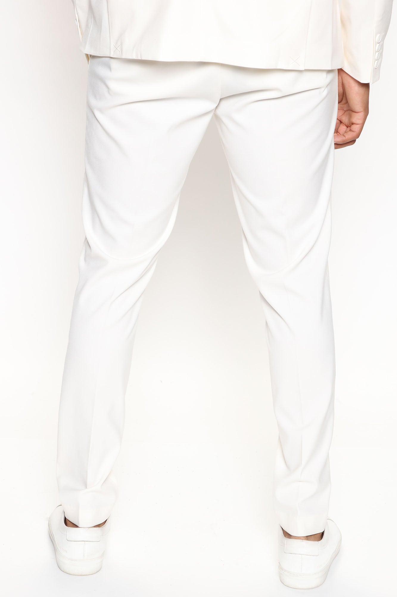 The Modern Stretch Slim Trouser - Mauve - HCWP 