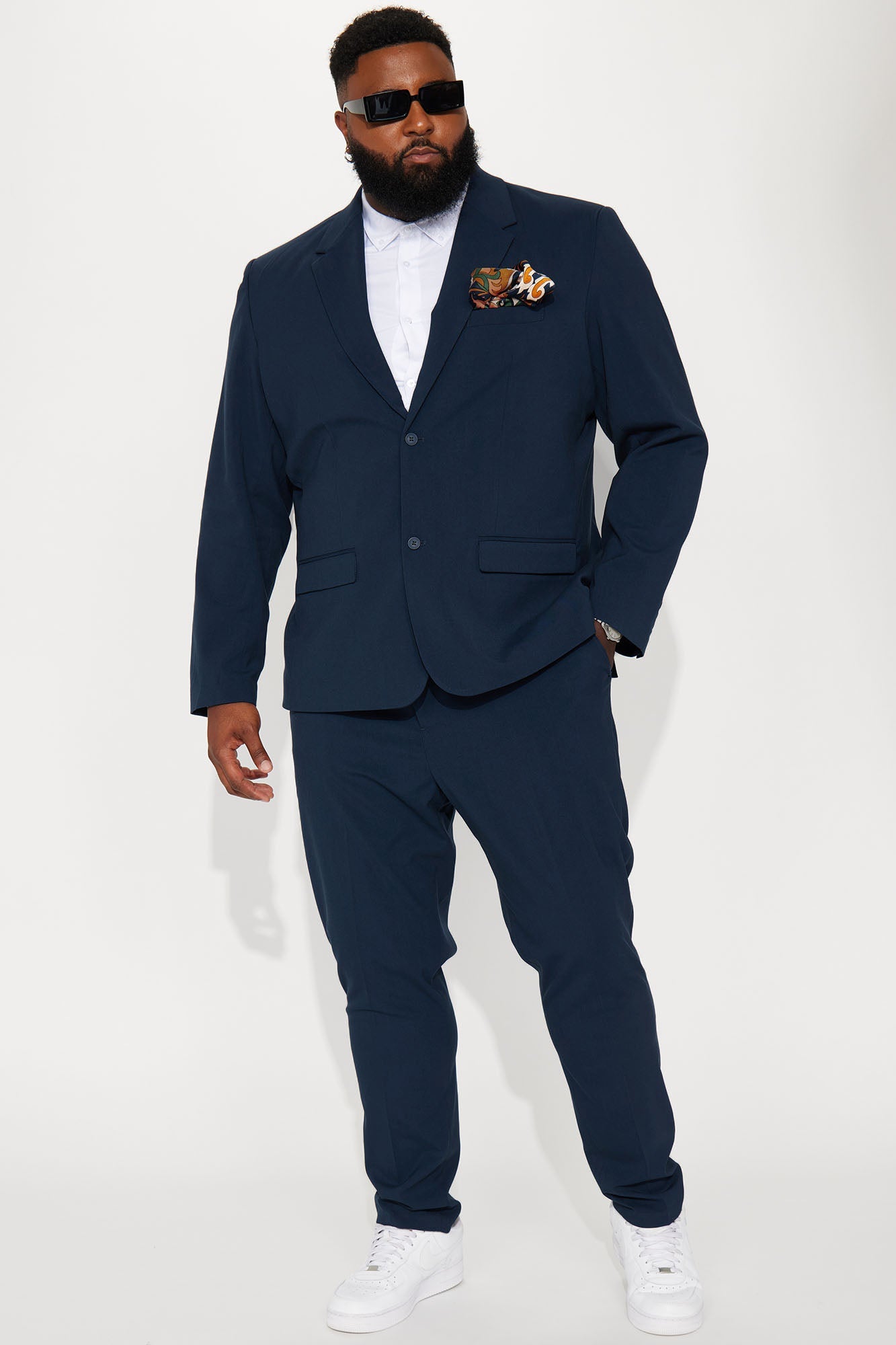 The Modern Stretch Suit Jacket - Blue - HCWP 