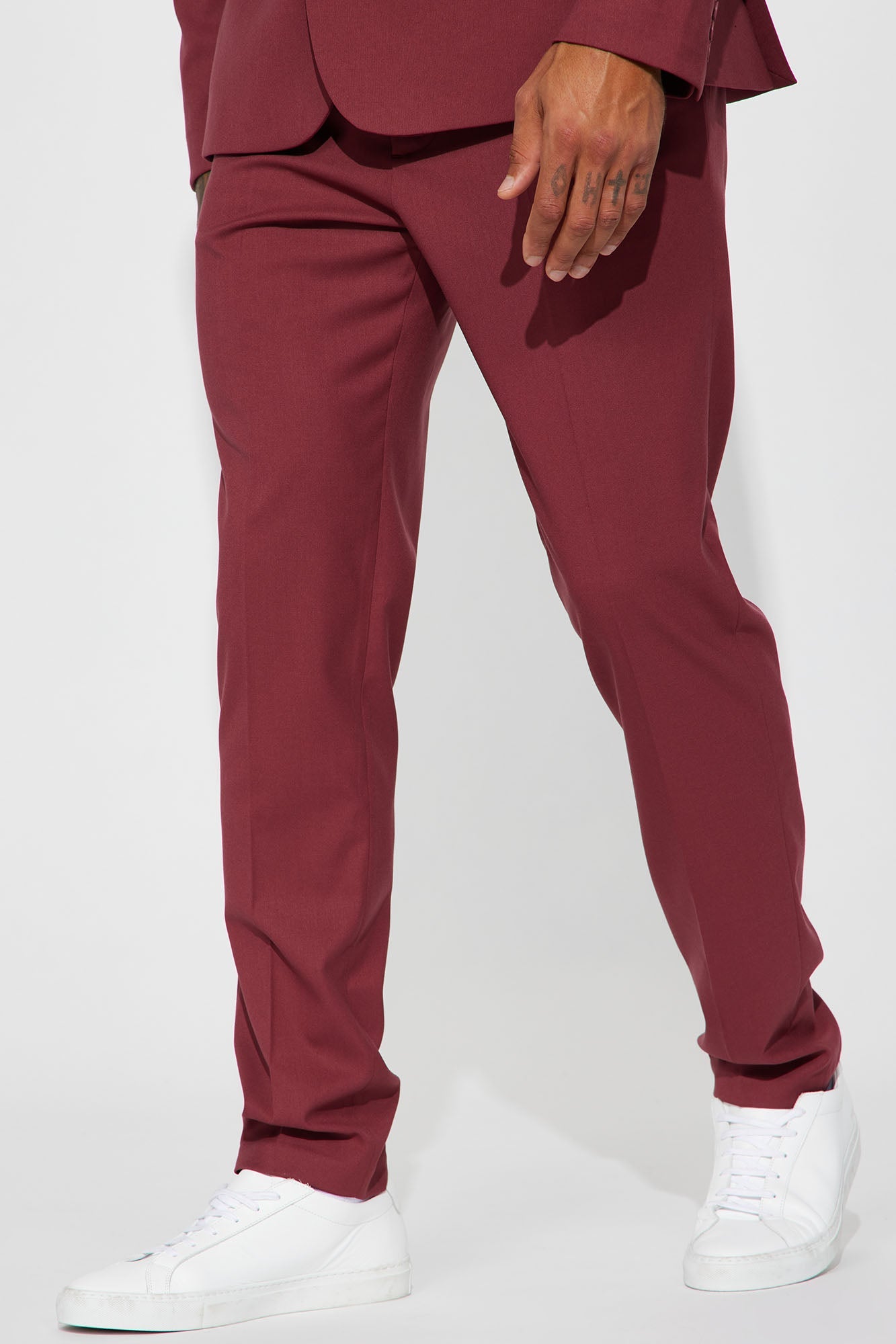 The Modern Stretch Slim Trouser - Mauve - HCWP 