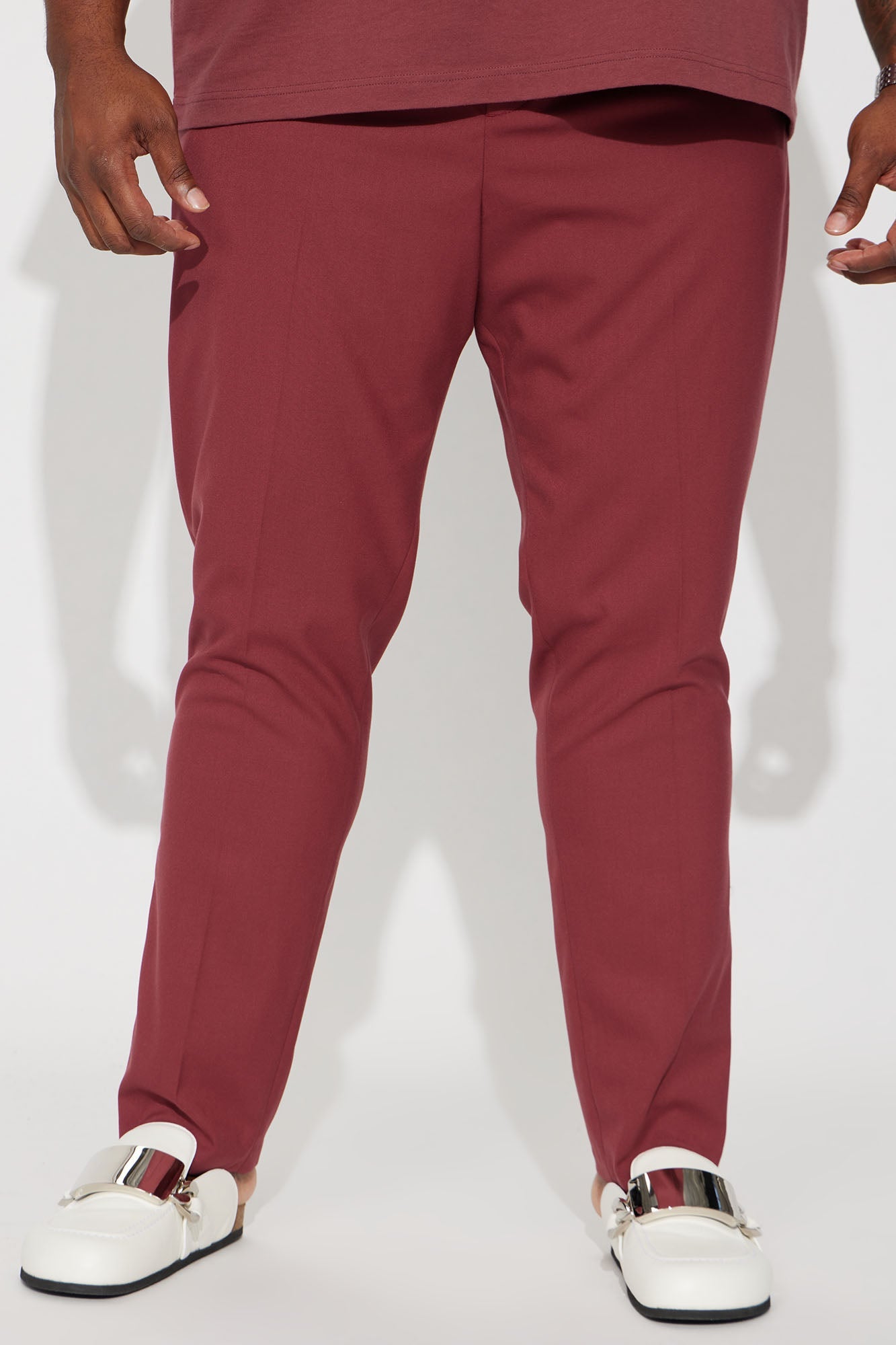 The Modern Stretch Slim Trouser - Mauve - HCWP 