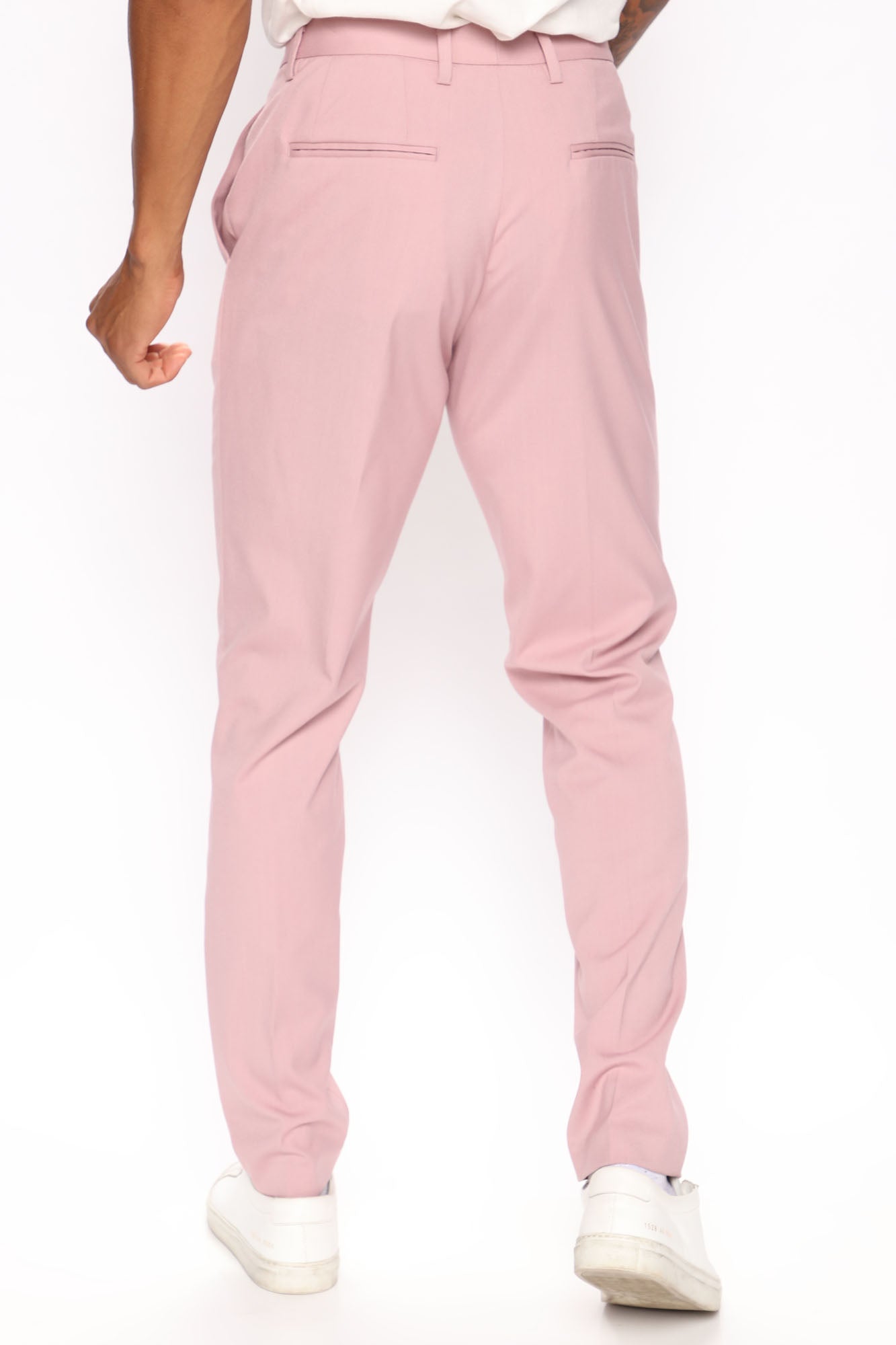 The Modern Stretch Slim Trouser - Mauve - HCWP 
