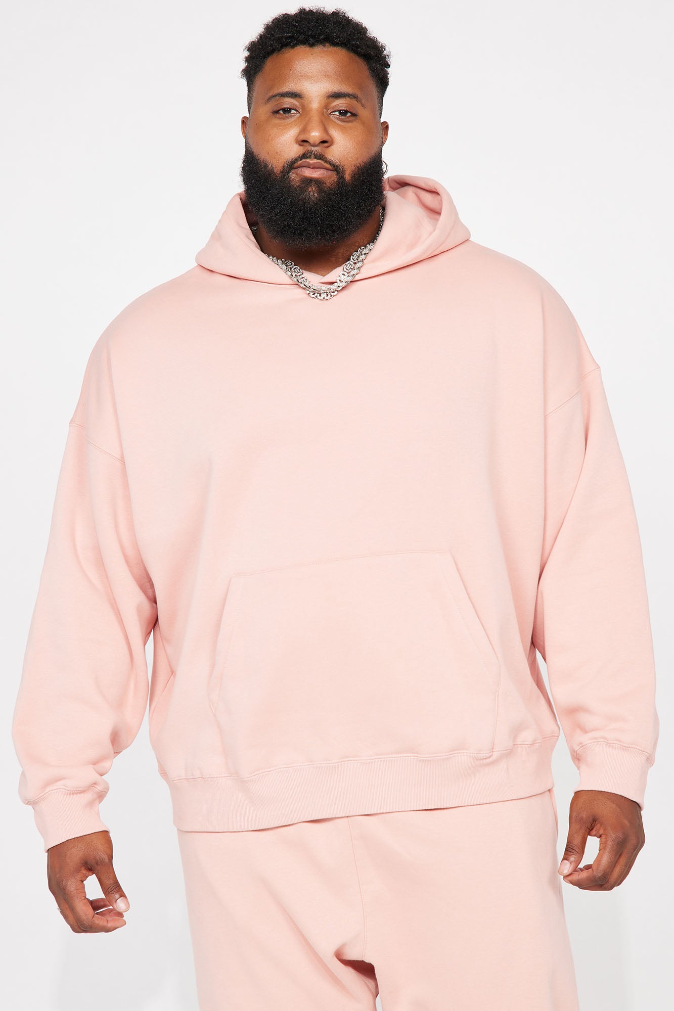 Tyson Oversized Heavyweight Hoodie - Black - HCWP 