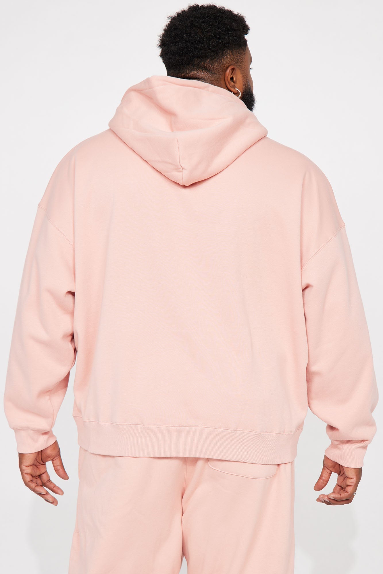 Tyson Oversized Heavyweight Hoodie - Black - HCWP 