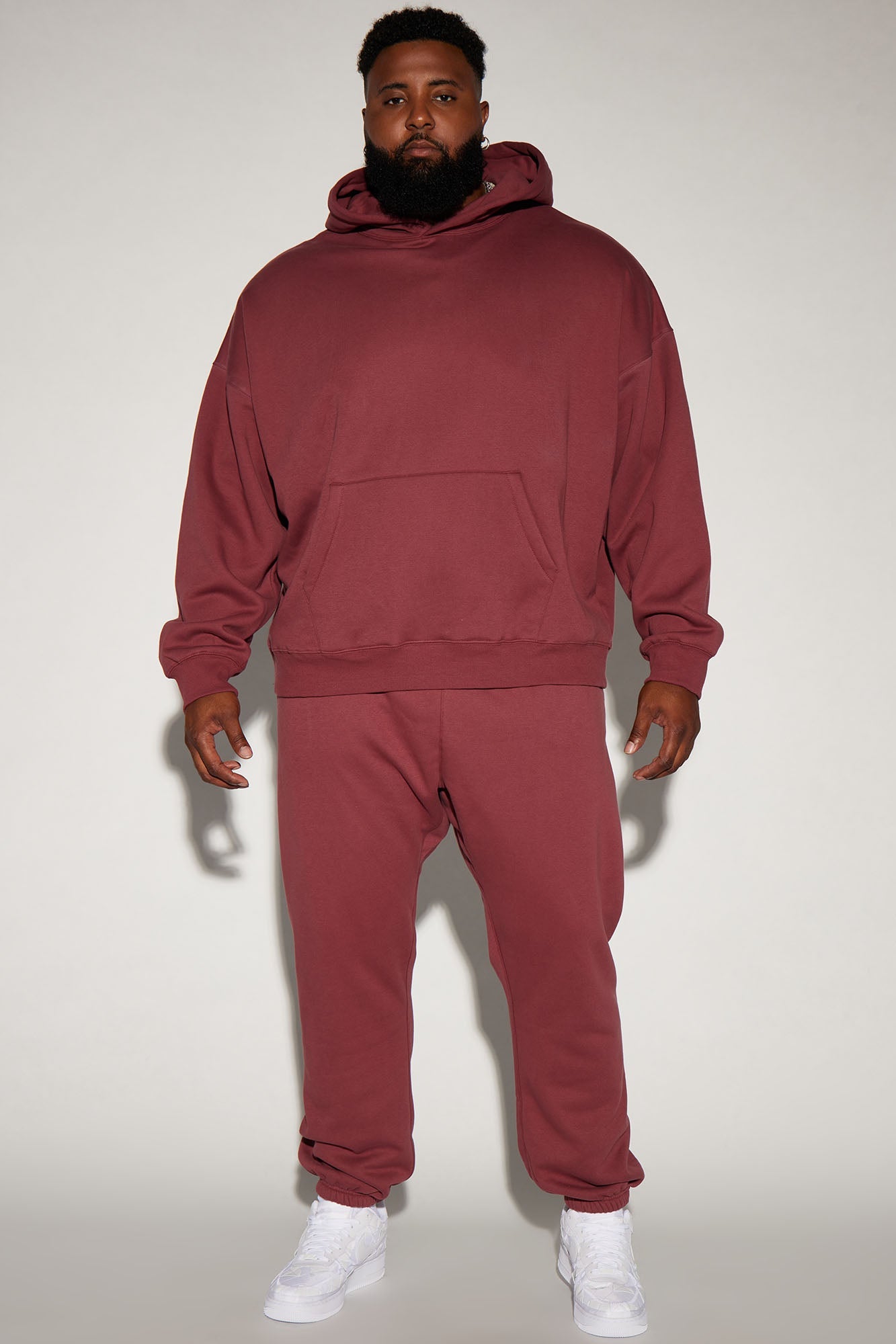 Tyson Oversized Heavyweight Hoodie - Black - HCWP 