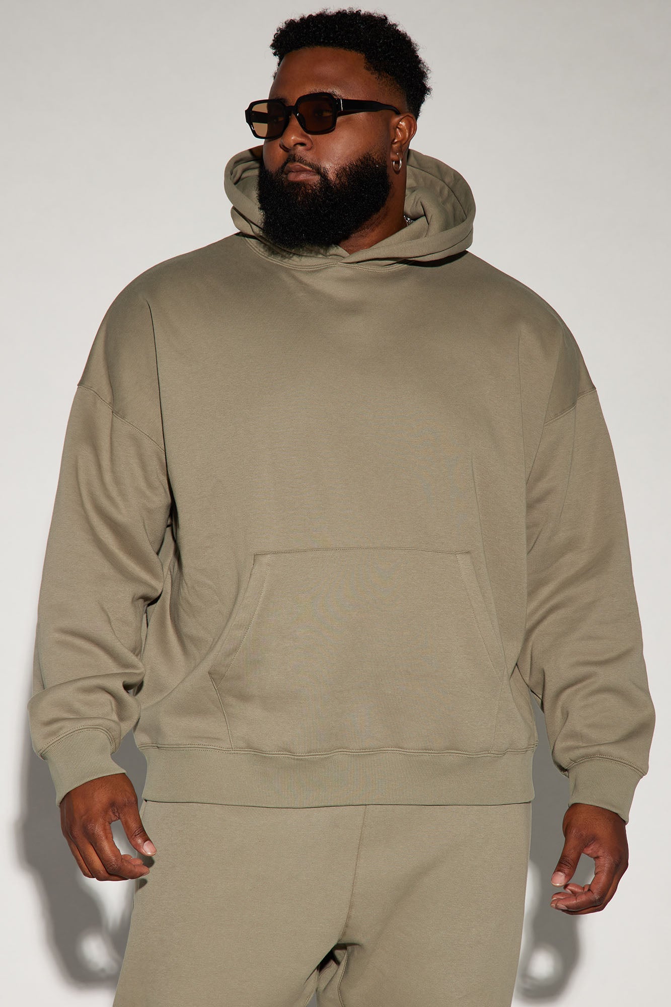 Tyson Oversized Heavyweight Hoodie - Black - HCWP 