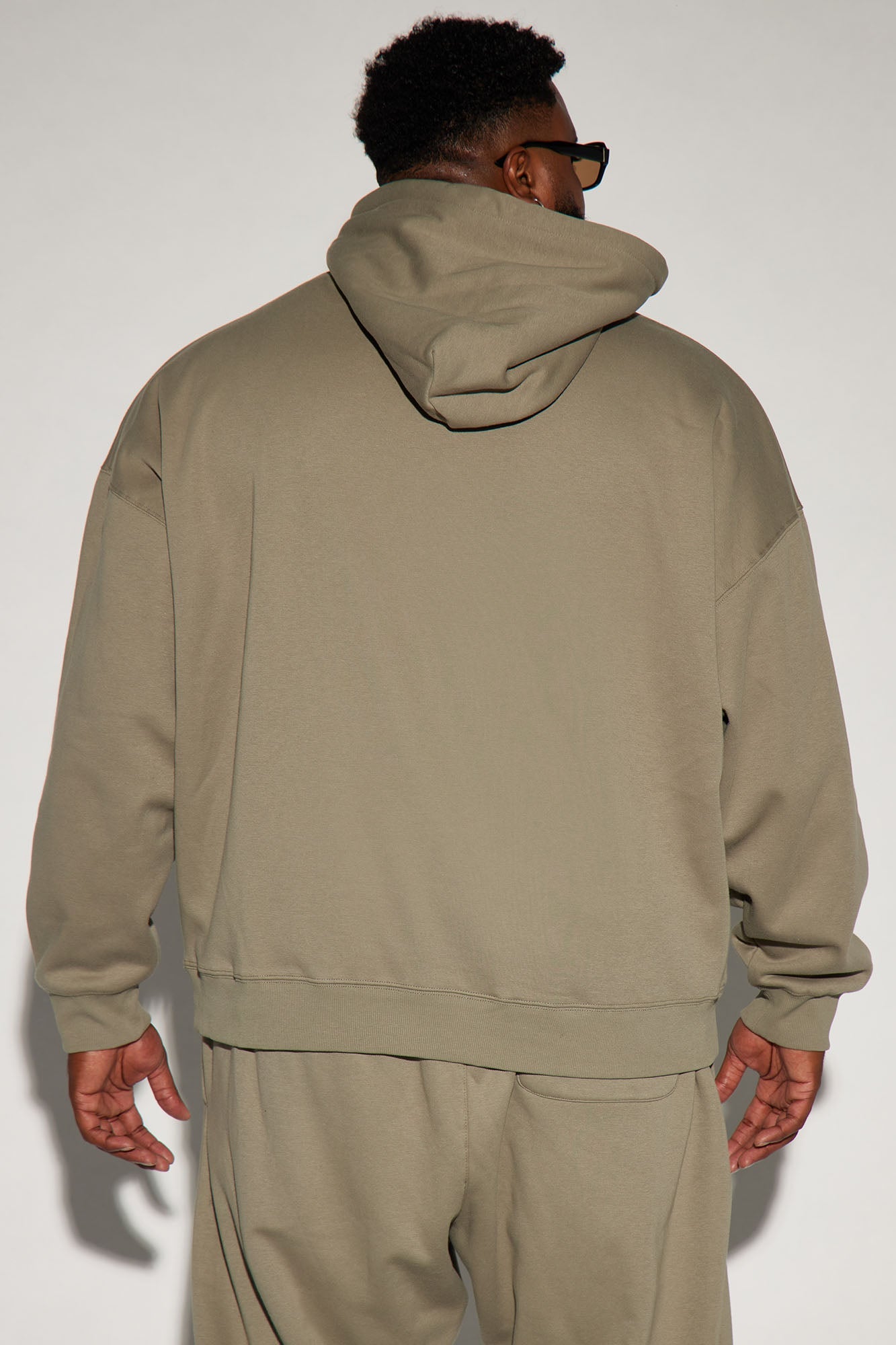 Tyson Oversized Heavyweight Hoodie - Black - HCWP 