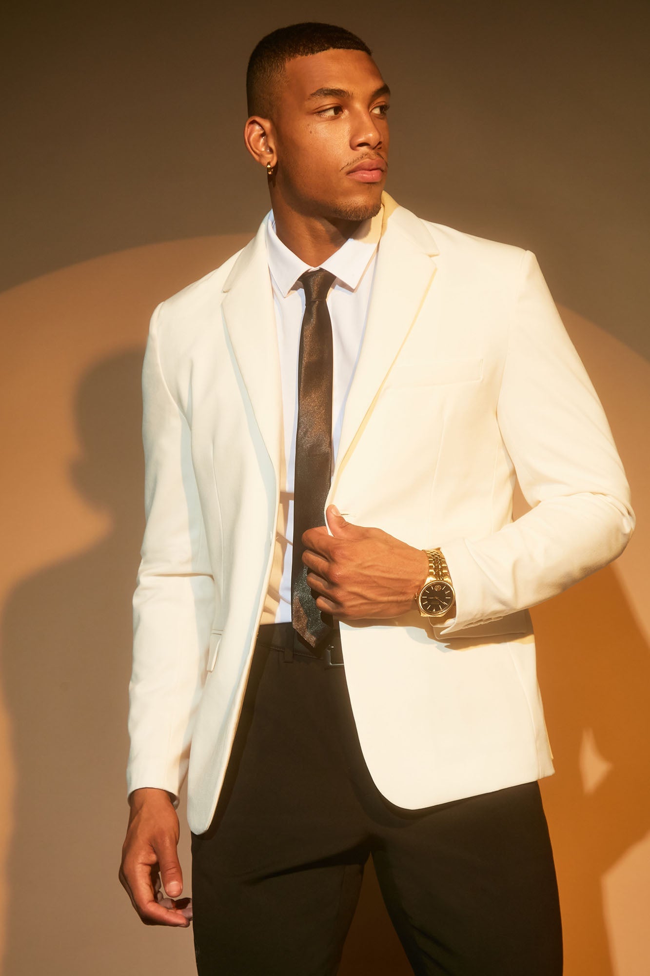 The Modern Stretch Suit Jacket - Blue - HCWP 