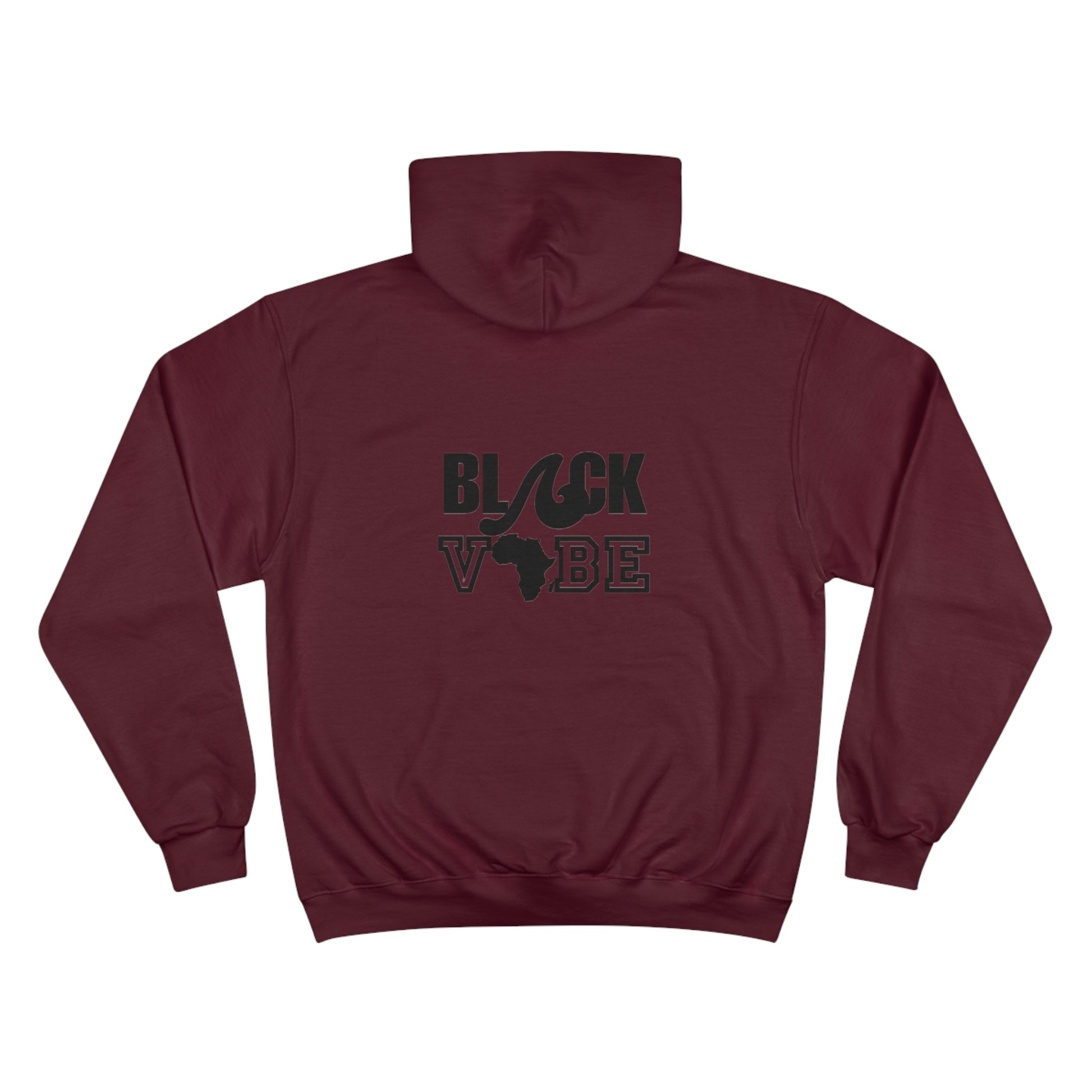 Black Vibe Champion Hoodie - HCWP 