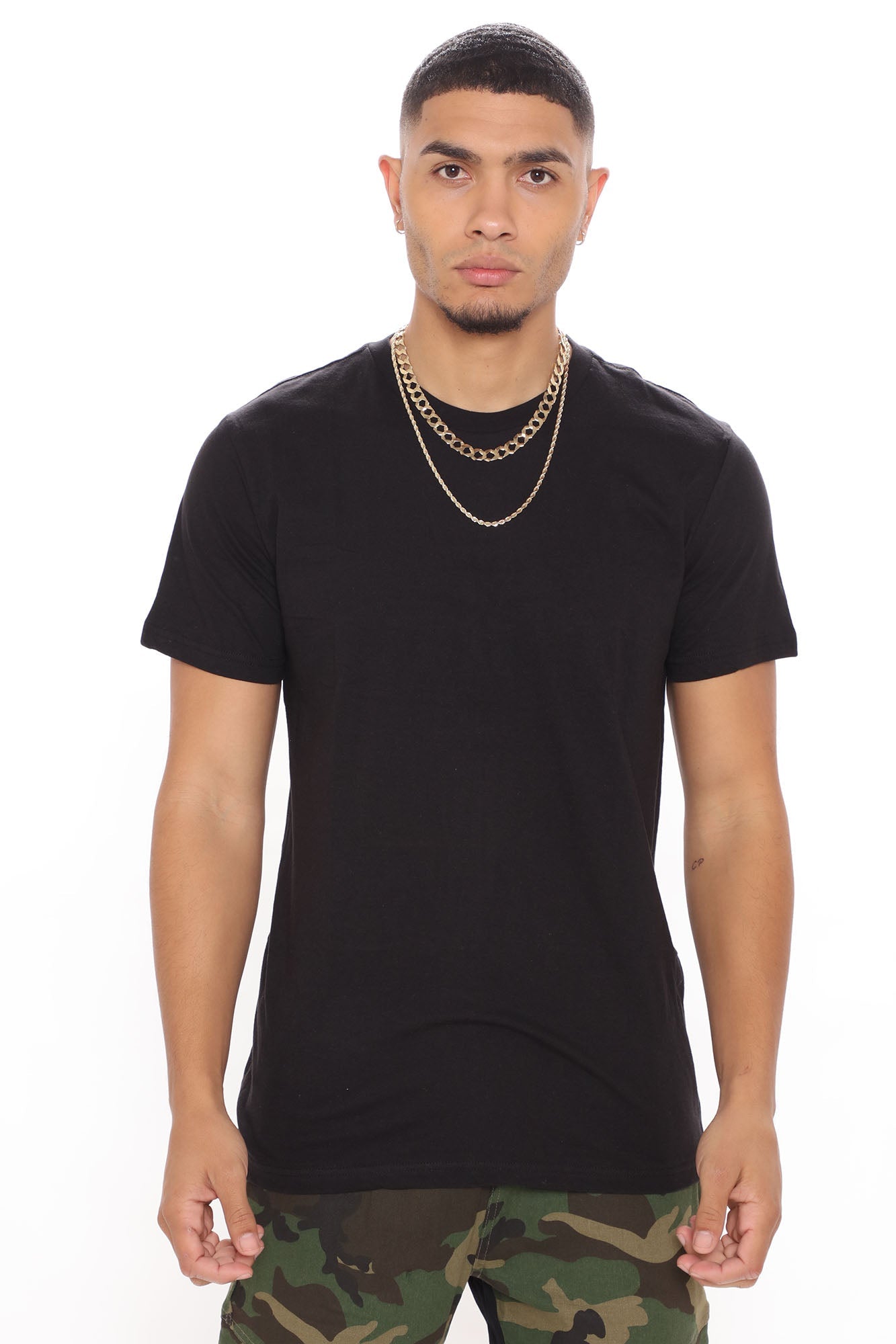 Essential Crew Tee - Black - HCWP 
