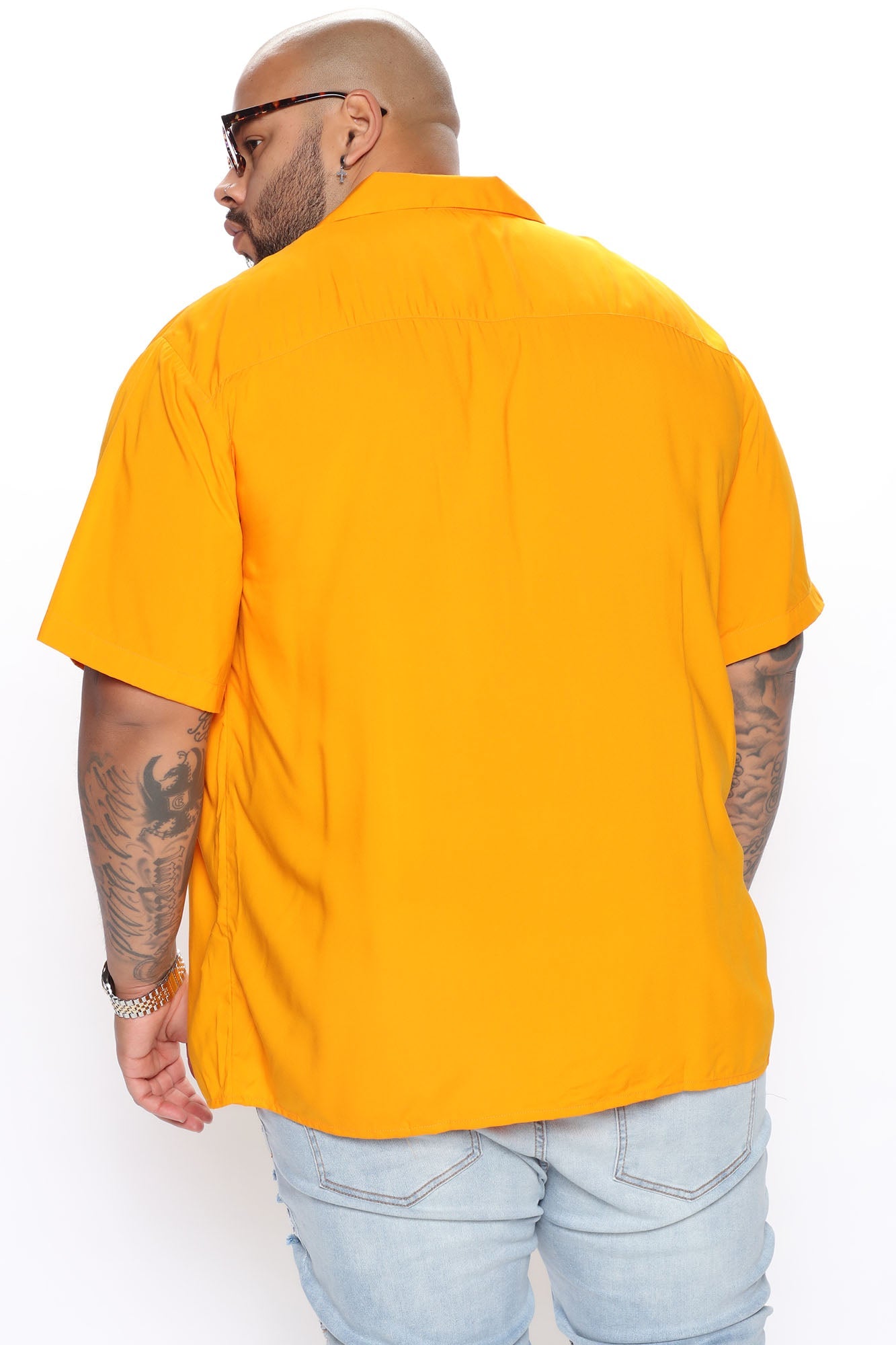 Dawson Short Sleeve Woven Top - Black - HCWP 