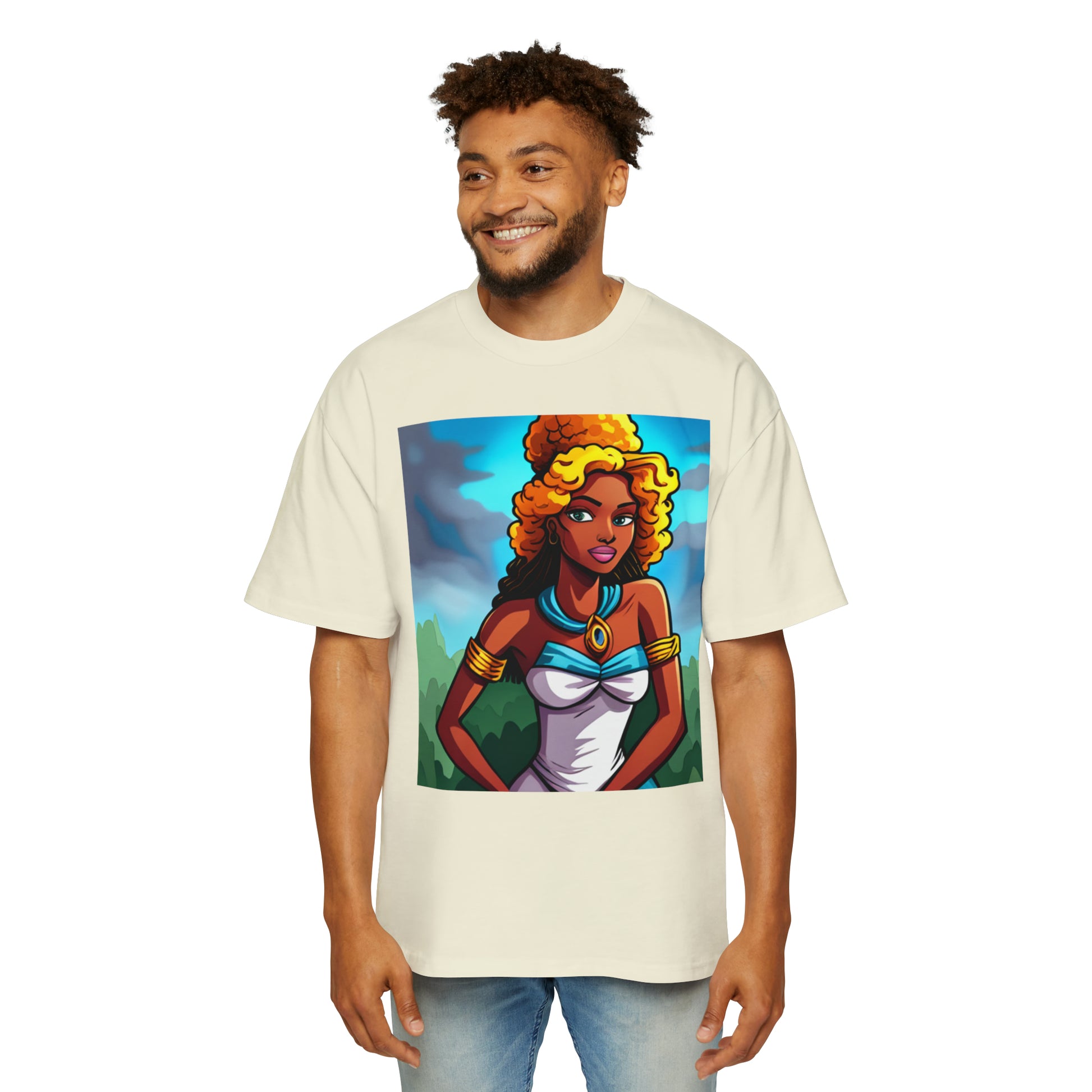 Men's Heavy Oversized Tee - HCWP 