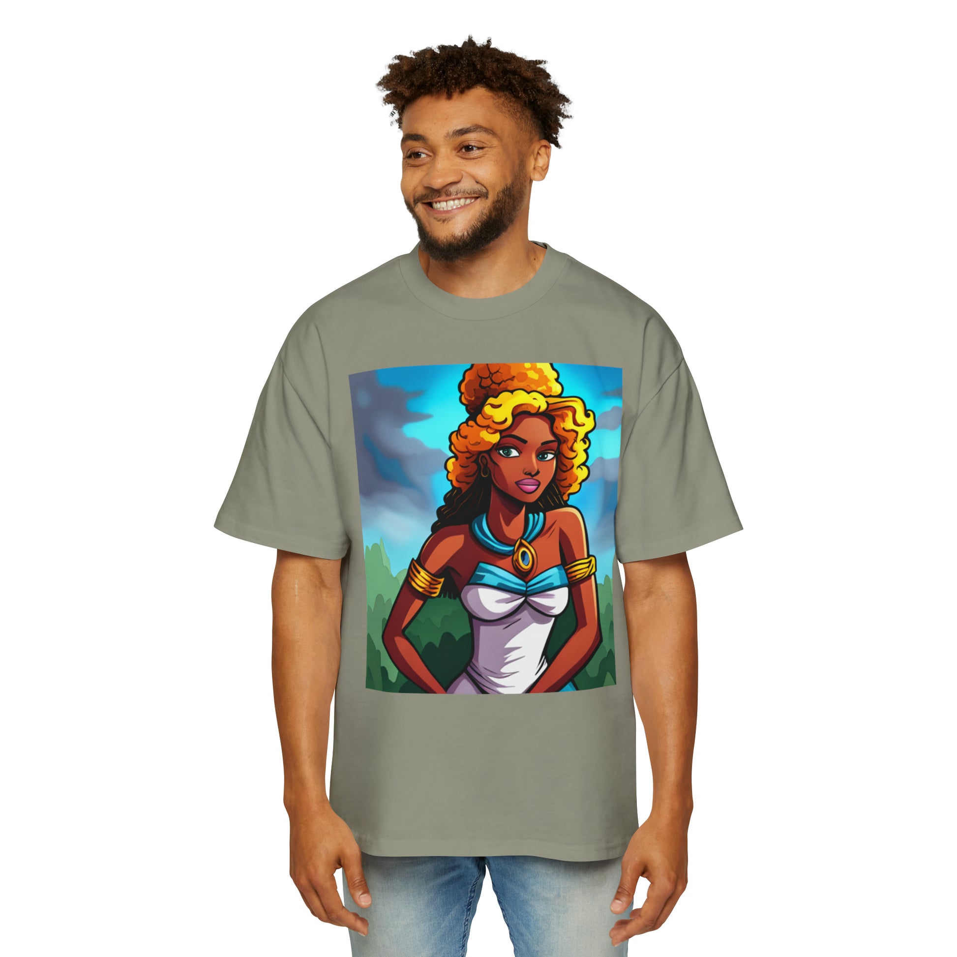 Men's Heavy Oversized Tee - HCWP 