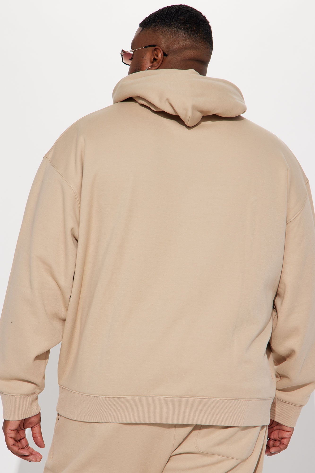 Tyson Oversized Heavyweight Hoodie - Black - HCWP 