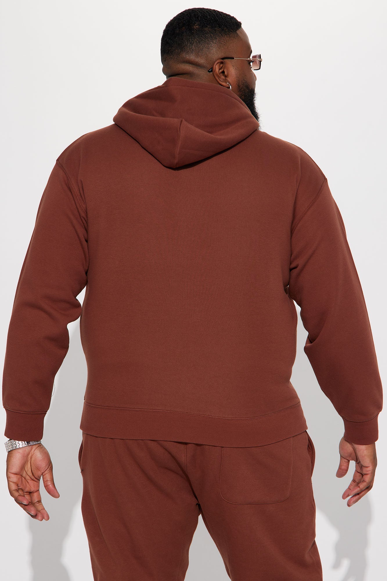 Tyson Oversized Heavyweight Hoodie - Black - HCWP 