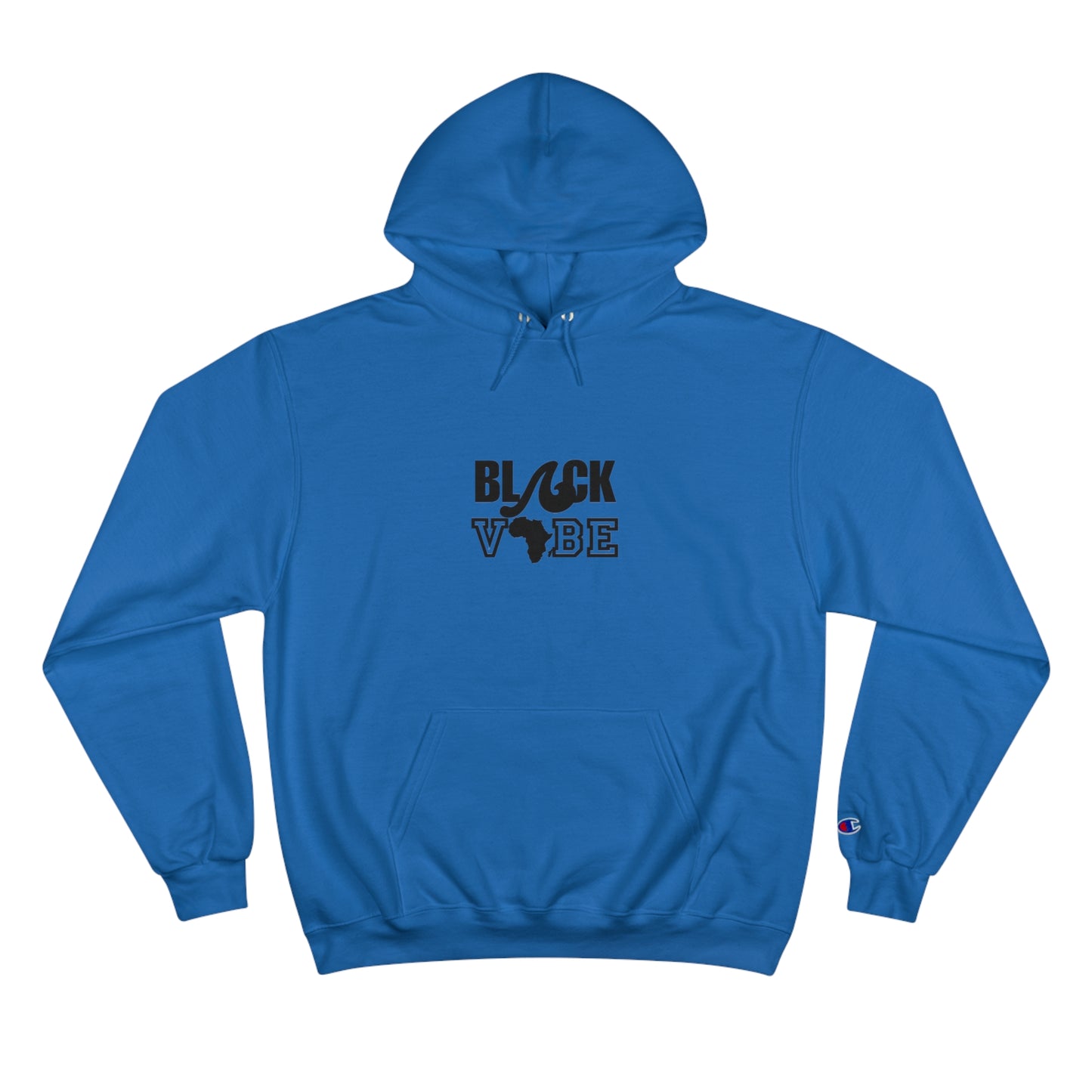 Black Vibe Champion Hoodie - HCWP 