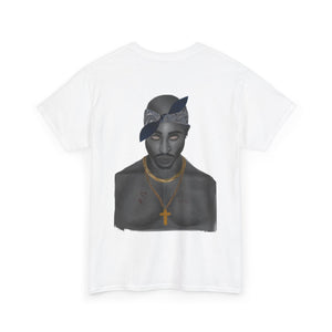 2 Pac T-shirt painted by Oleg Dave