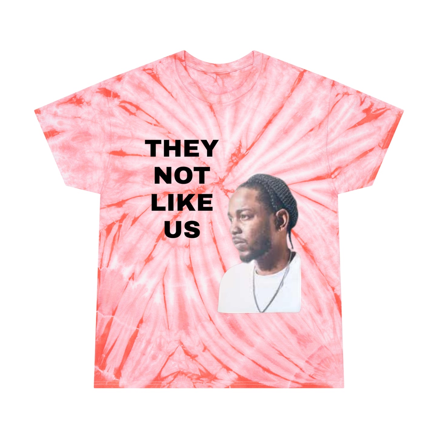 Kendrick Lamar GOAT Tie-Dye Tee, Cyclone - HCWP 