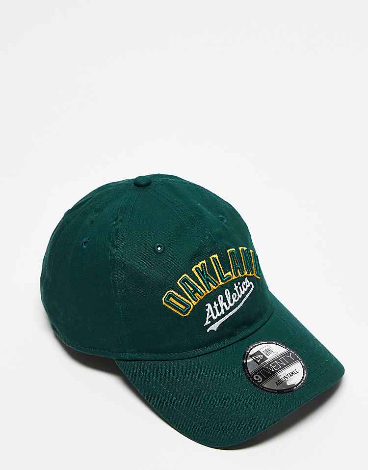 New Era 9twenty Oakland Athletics cap in green