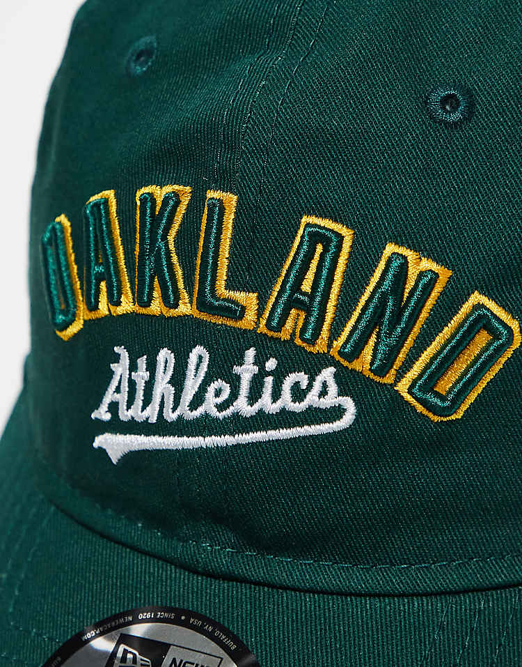 New Era 9twenty Oakland Athletics cap in green