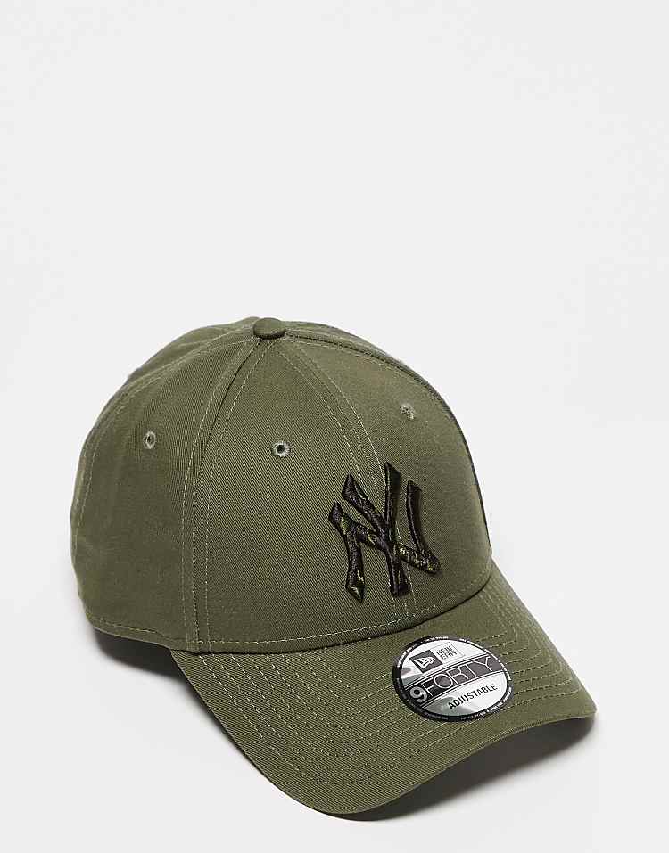 New Era 9forty NY Yankees cap in green