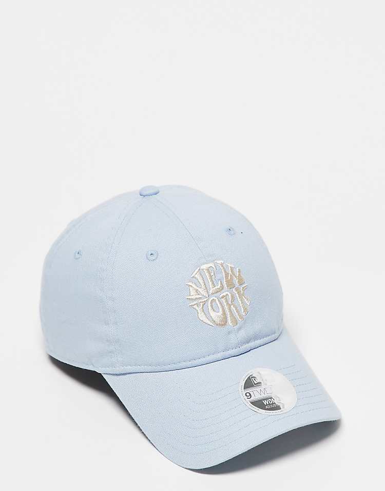 New Era New York logo 9twenty cap in blue