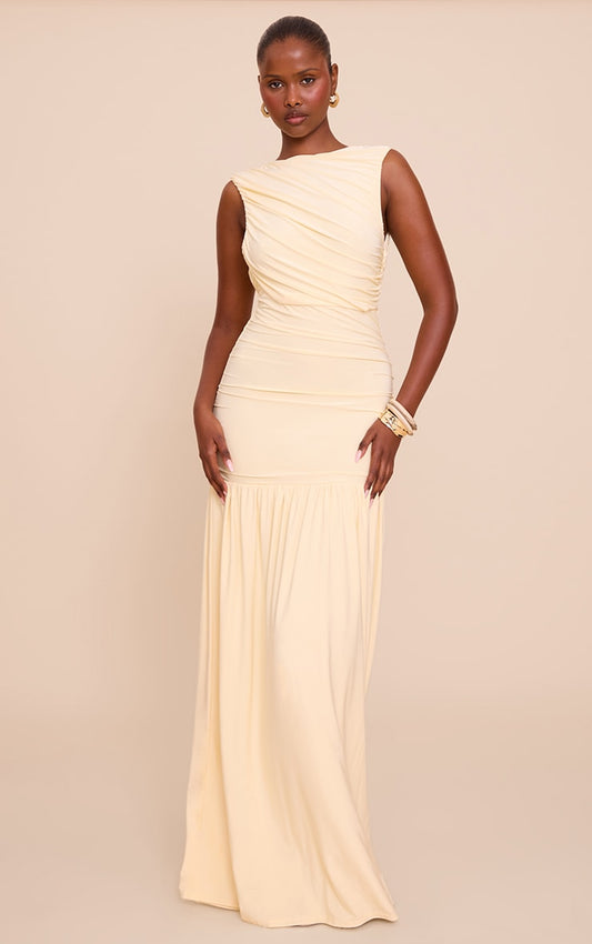 https://cdn-img.prettylittlething.com/3/1/3/7/31373fb1d18459d676c0d7e995a9280f75f9680c_CNN3742_1_lemon_boat_neck_ruched_detail_maxi_dress.jpg