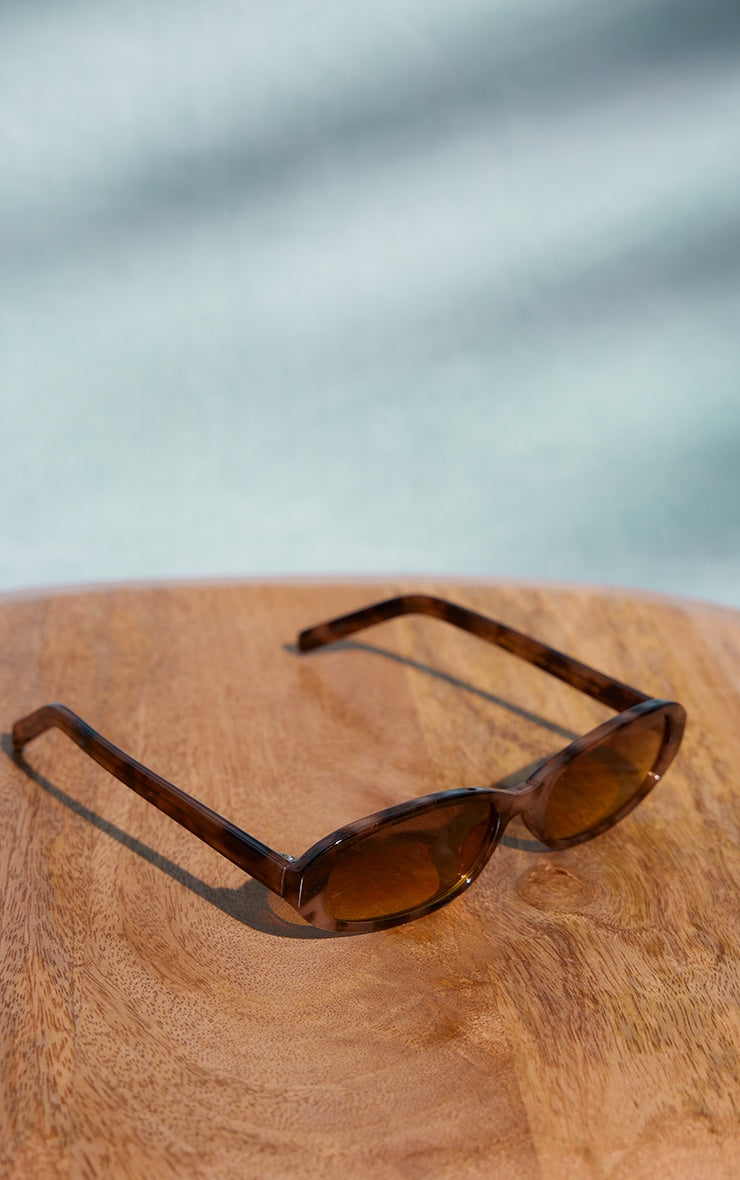 A.KJÆRBEDE Tortoiseshell Rounded Sunglasses