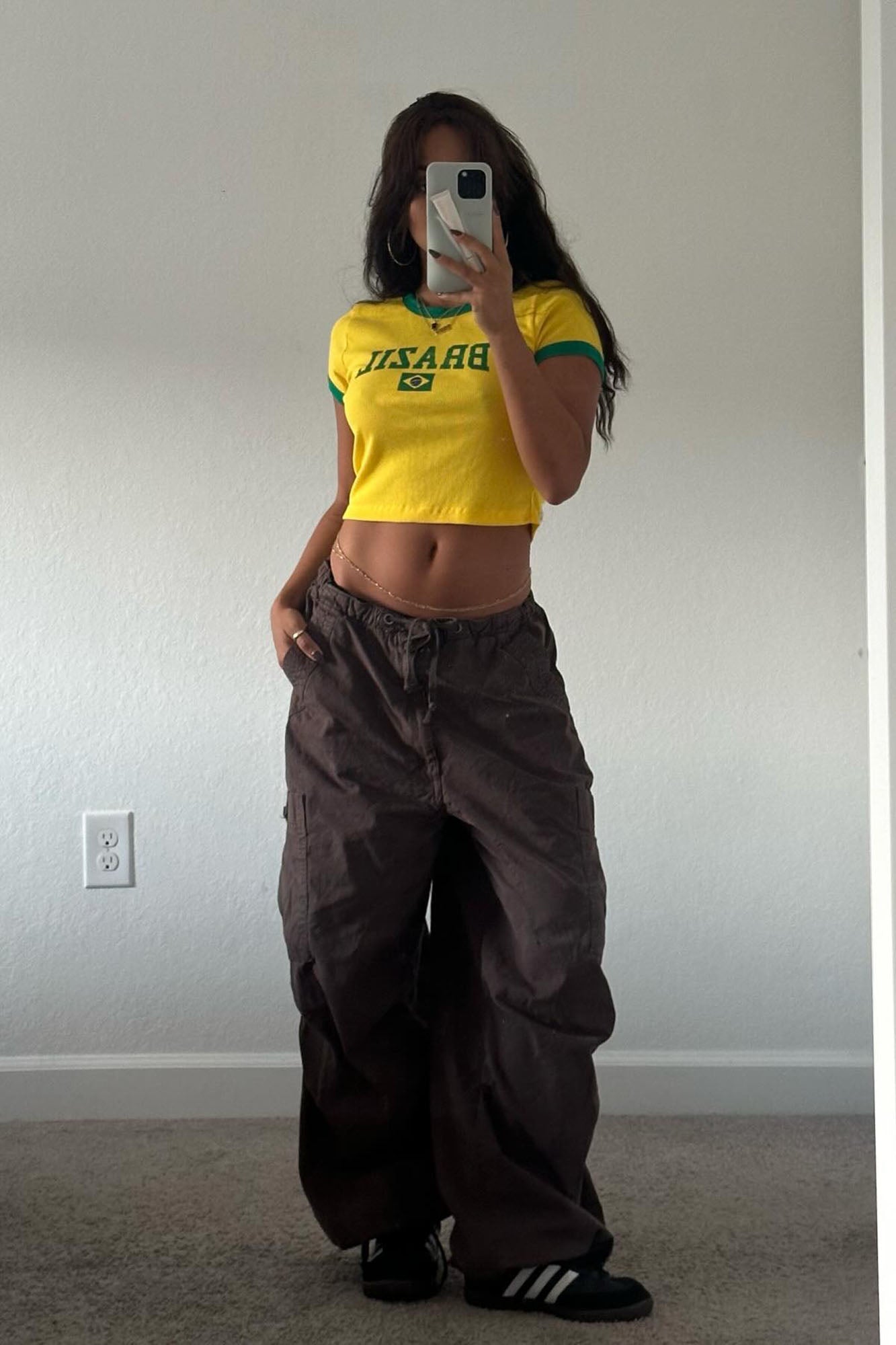 Brazil Ringer Tee - Yellow - HCWP 