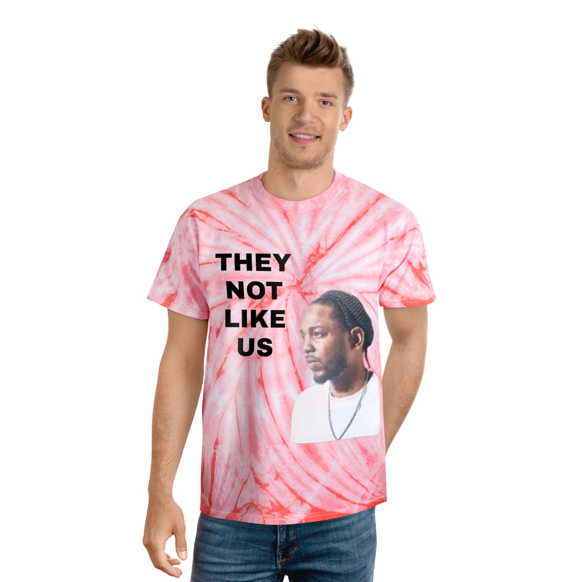 Kendrick Lamar GOAT Tie-Dye Tee, Cyclone - HCWP 