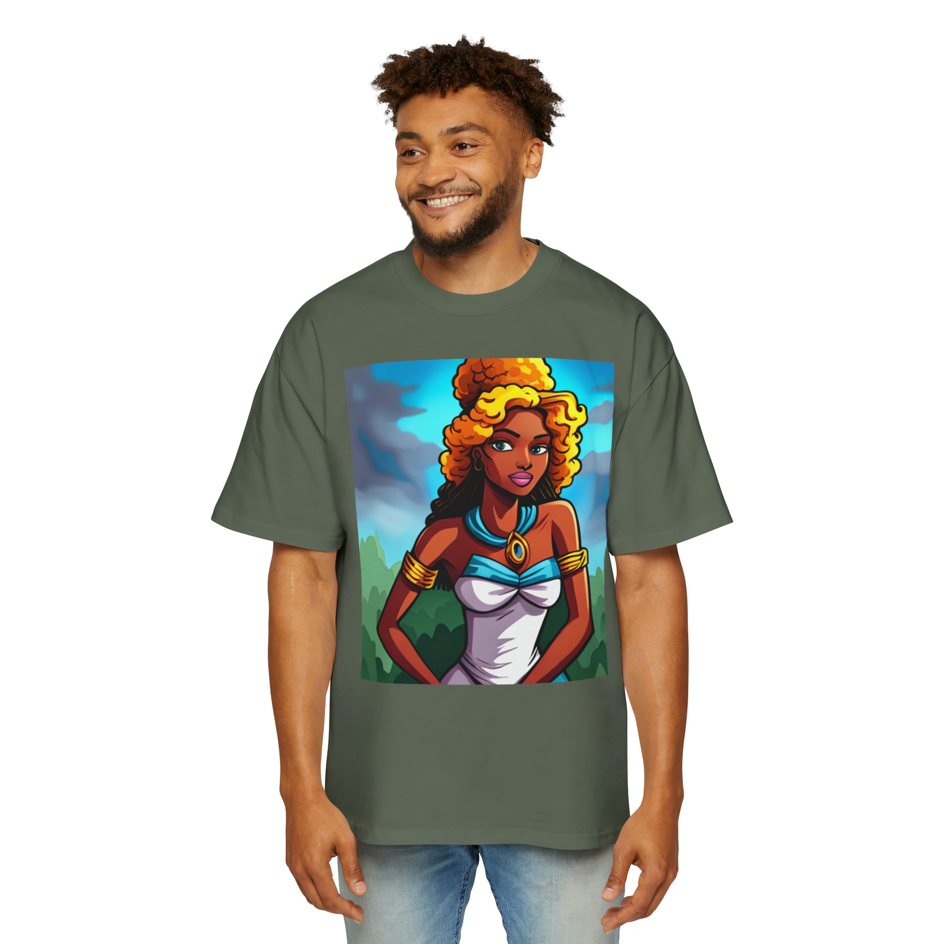 Men's Heavy Oversized Tee - HCWP 