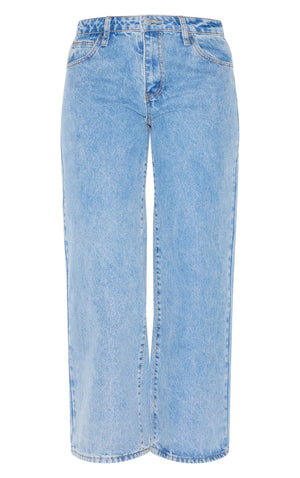 Petite Blue Straight Leg Jeans