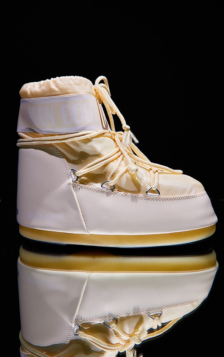 MOON BOOT Cream Classic Low