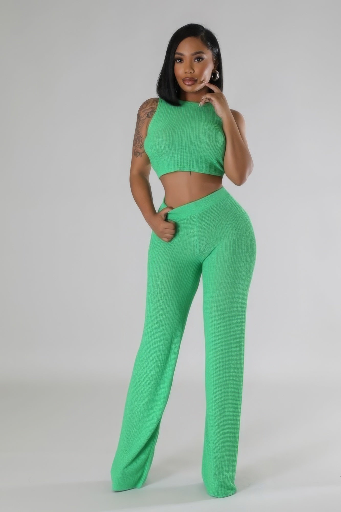 Two Pieces Pant Set - HCWP 