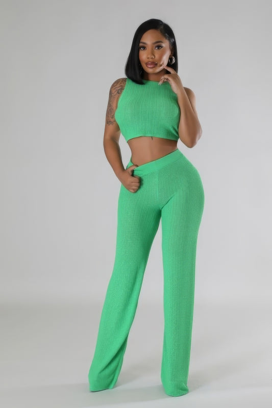 Two Pieces Pant Set - HCWP 