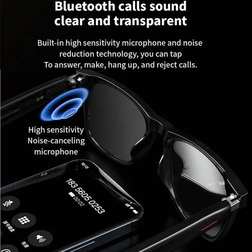 Smart Kopfhörer Sonnenbrille HiFi-Headset Wireless Bluetooth