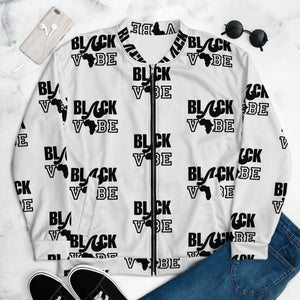 Black vibe Bomber Jacket - HCWP 