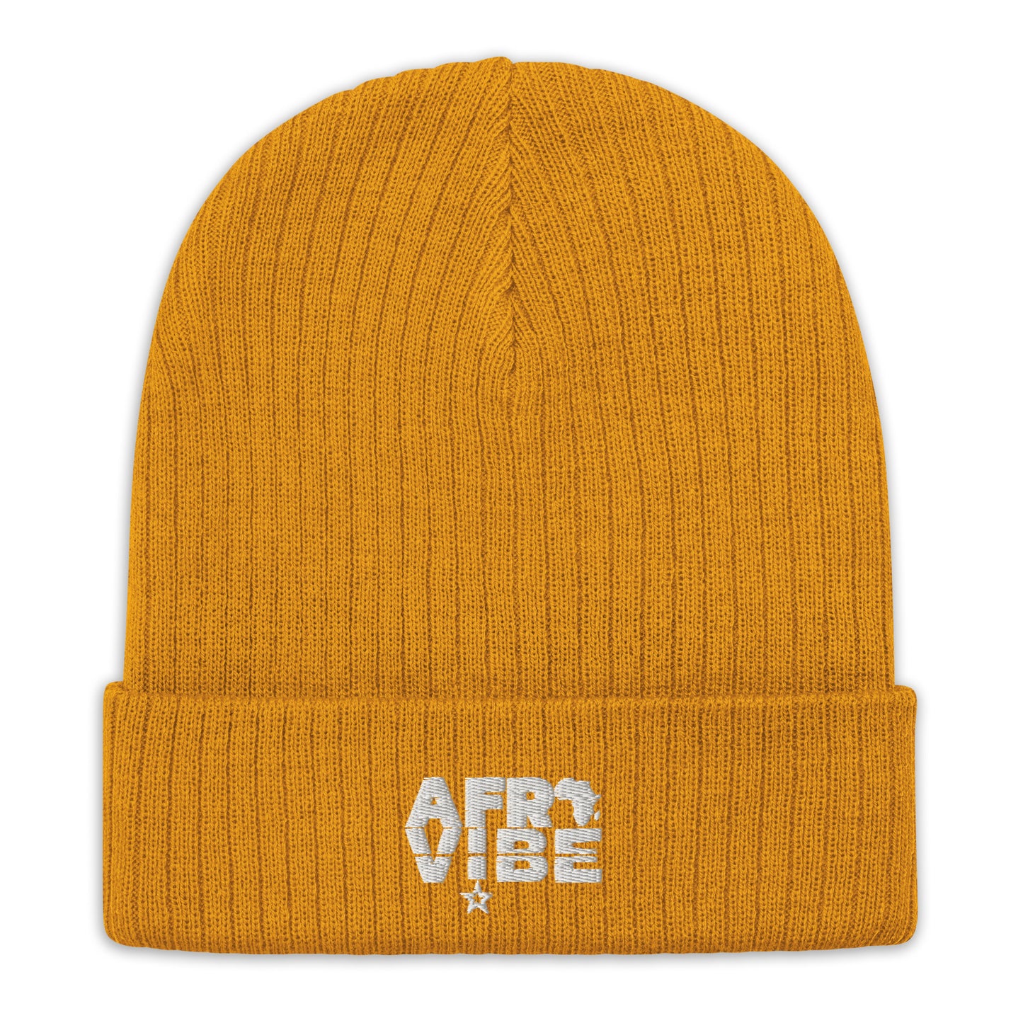 AFRO VIBE Ribbed knit beanie - HCWP 