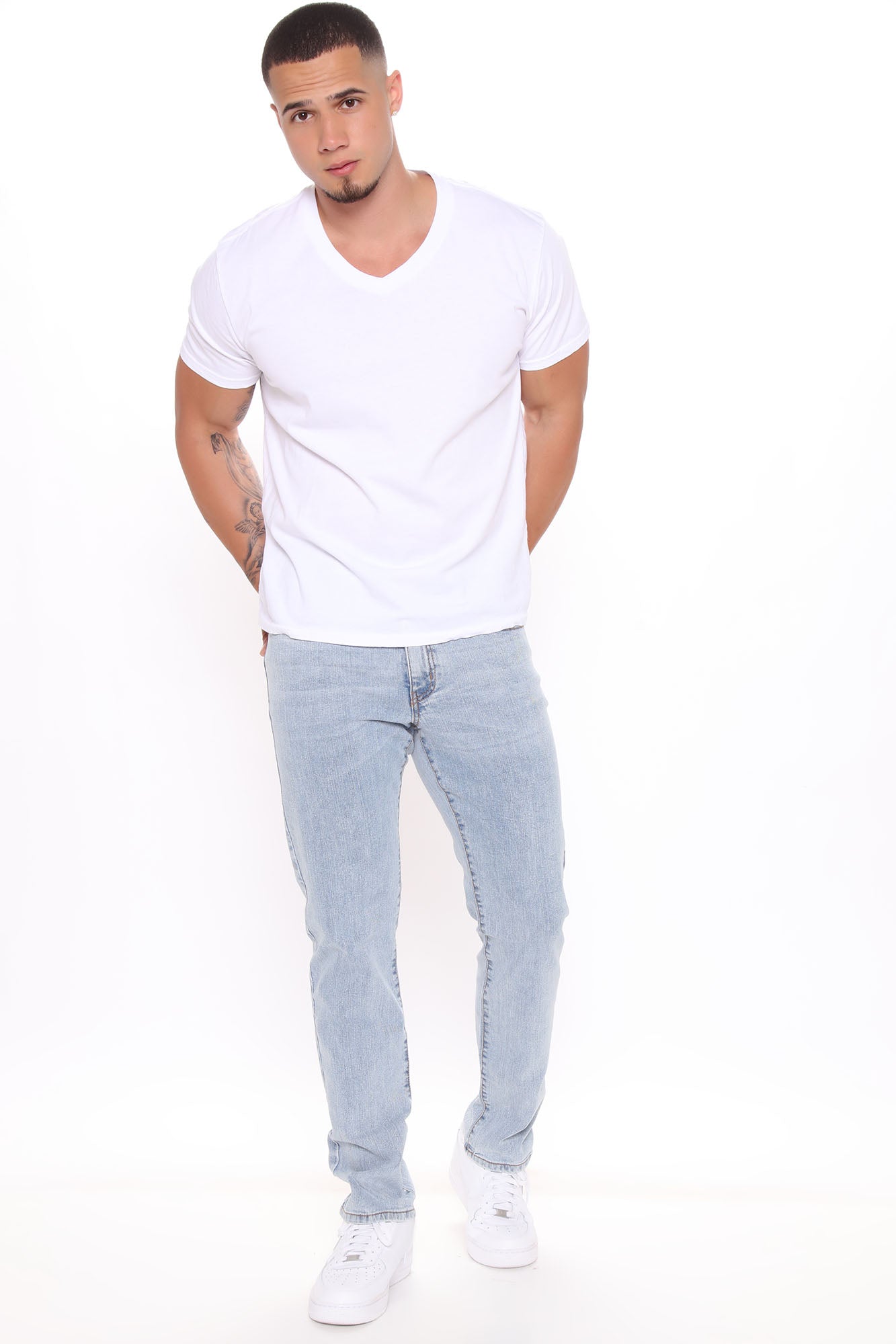 Cornell Slim Jeans - Light Blue Wash - HCWP 