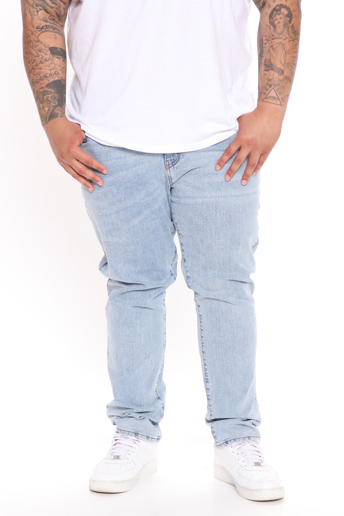 Cornell Slim Jeans - Light Blue Wash - HCWP 