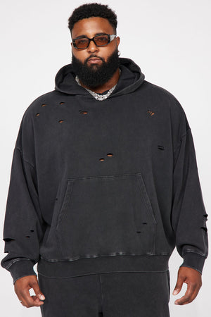 Tyson Ride It Out Oversize Hoodie - Olive - HCWP 