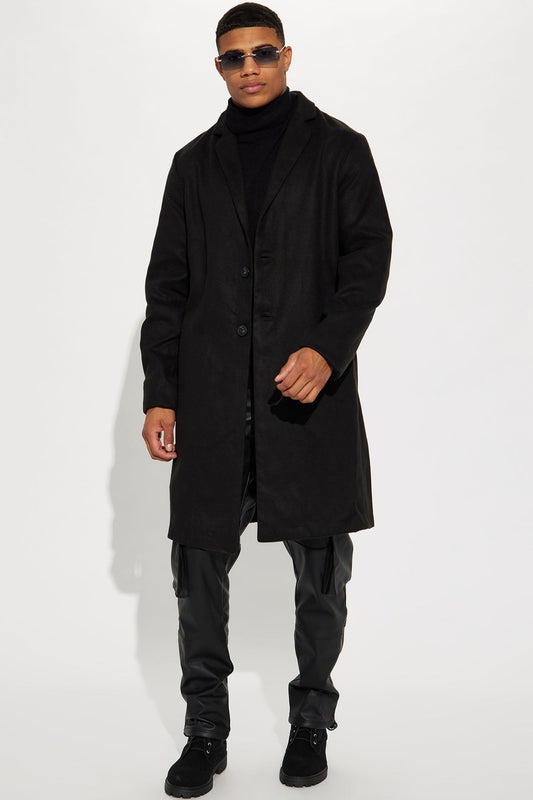 Chadwick Car Coat - Black - HCWP 