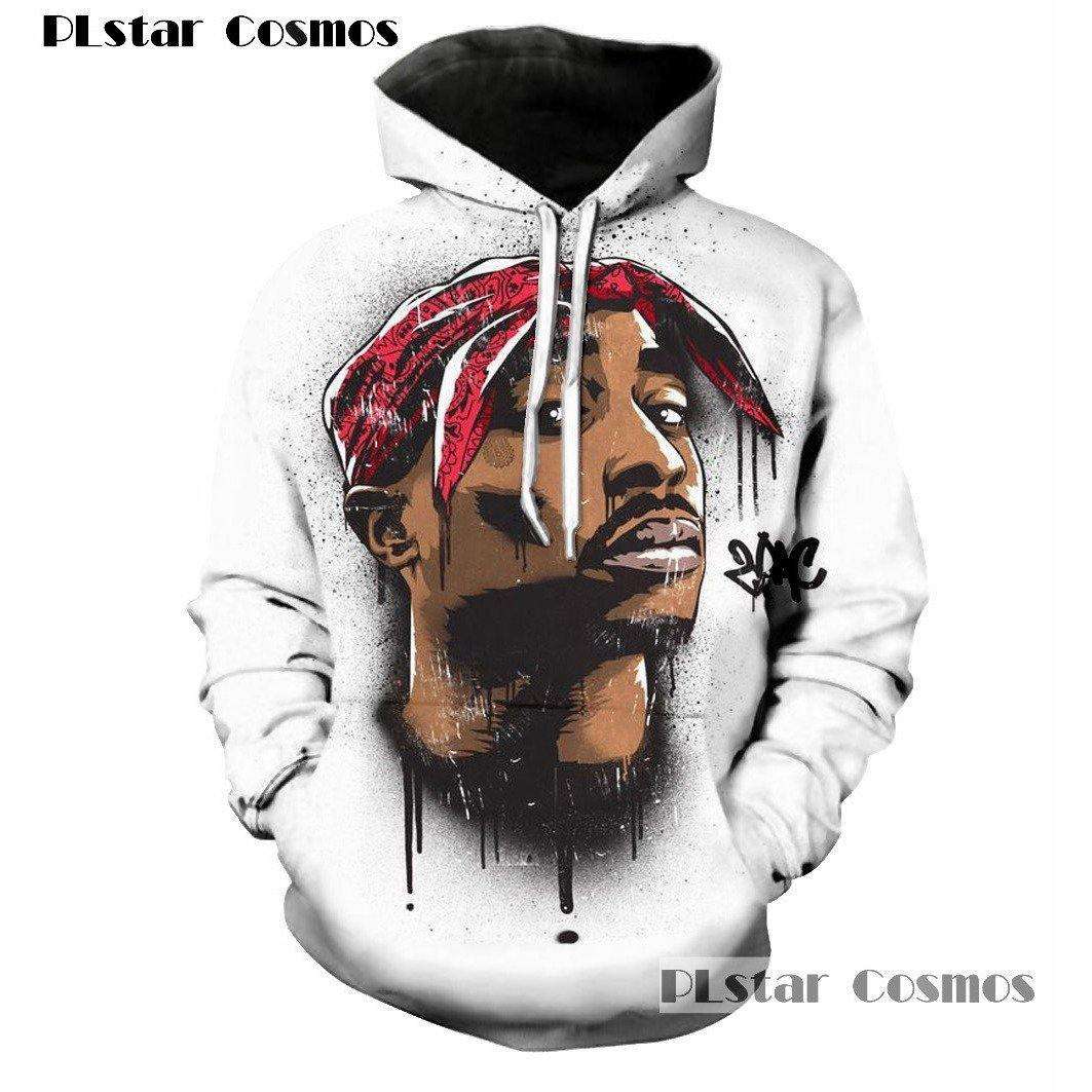 2 Pac Shakur Hoodie