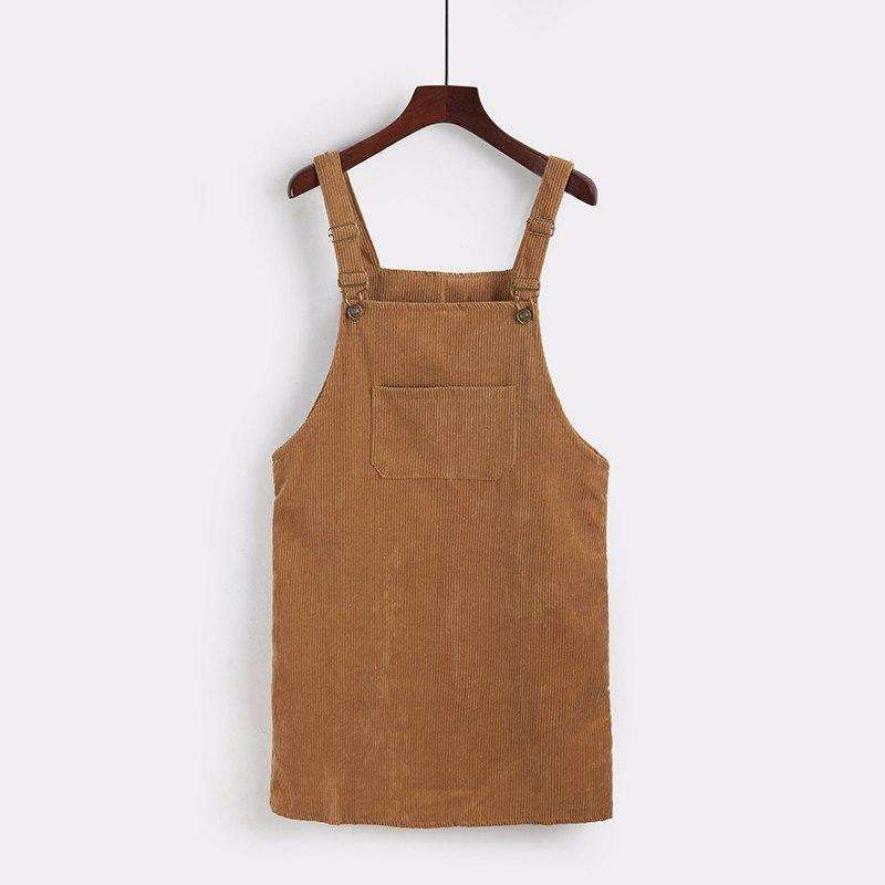 Retro Cord Kleid