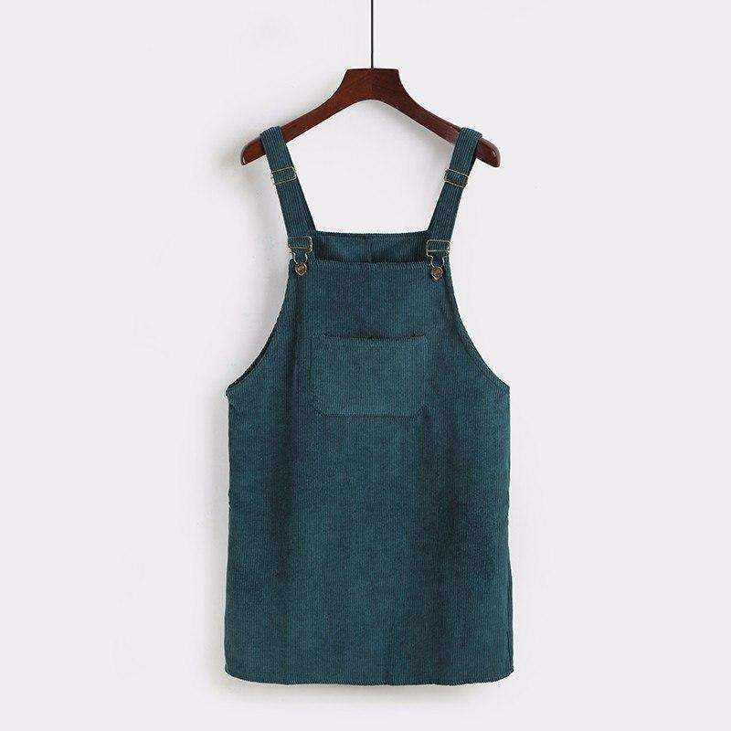 Retro Cord Kleid