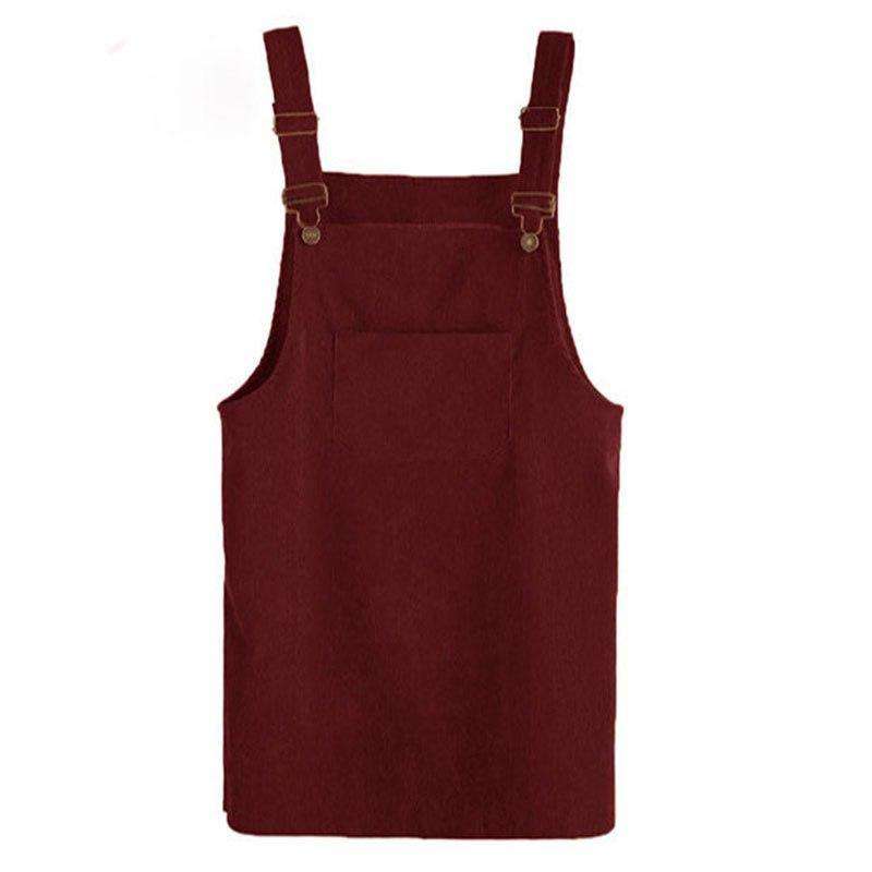 Retro Cord Kleid