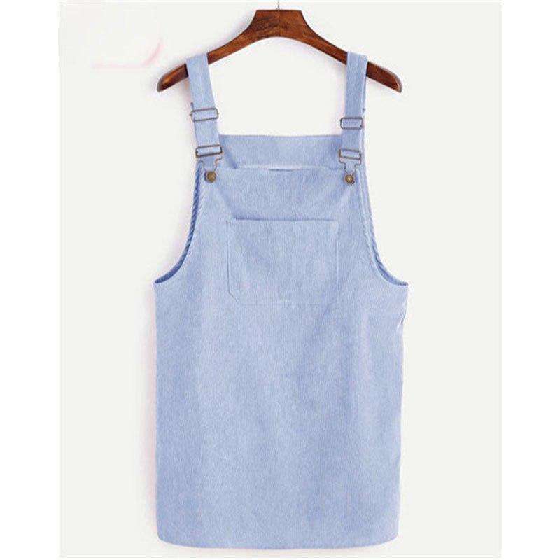 Retro Cord Kleid