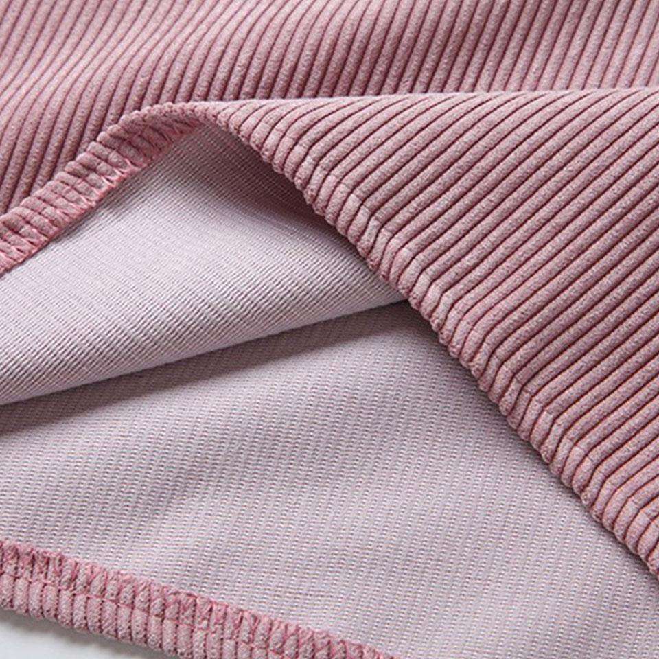 Retro Cord Kleid