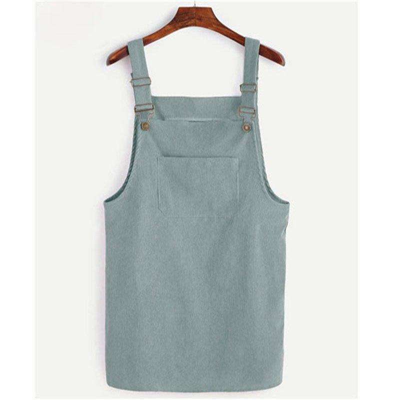 Retro Cord Kleid