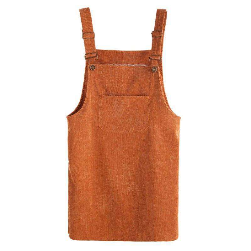 Retro Cord Kleid