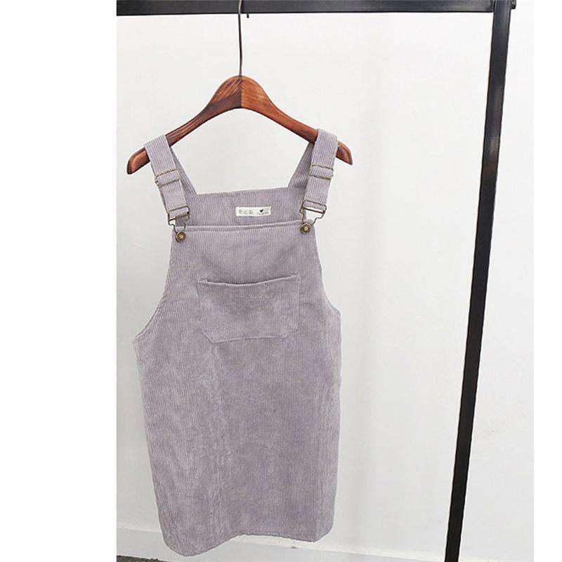 Retro Cord Kleid